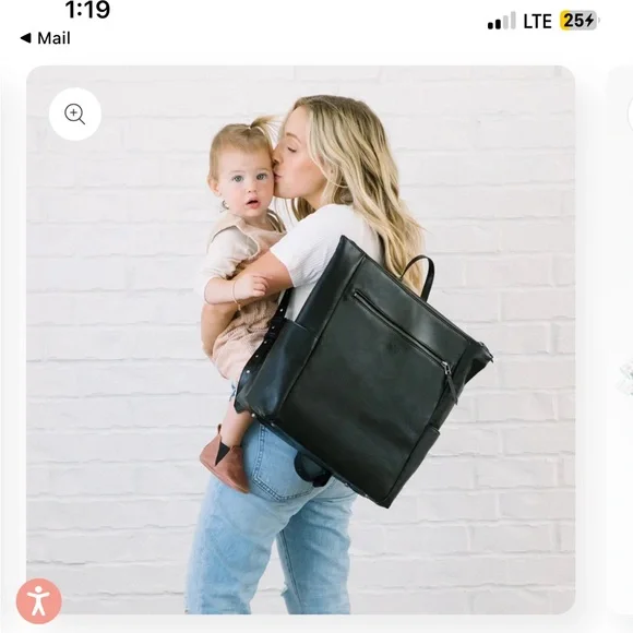 Freshly Picked Onyx Minimal Backpack - Picture 5 of 11